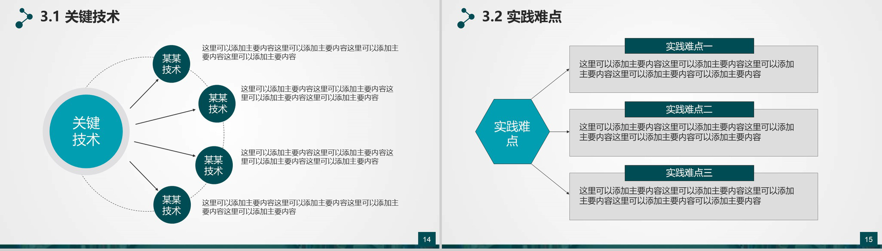 框架完整的论文答辩动态PPT模板-8