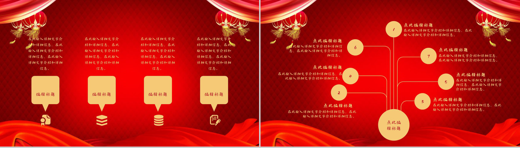 中国风公司商业活动开幕典礼项目启动会策划方案汇报PPT模板-5