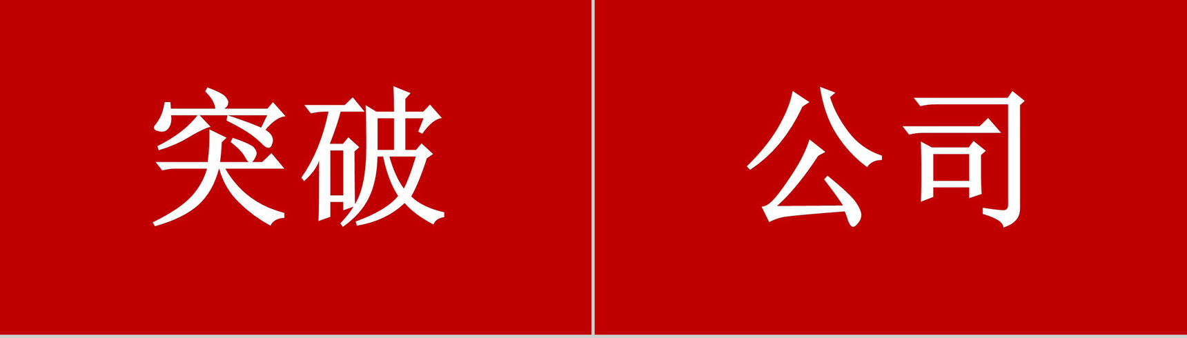 大气中小型企业宣传快闪PPT模板-3