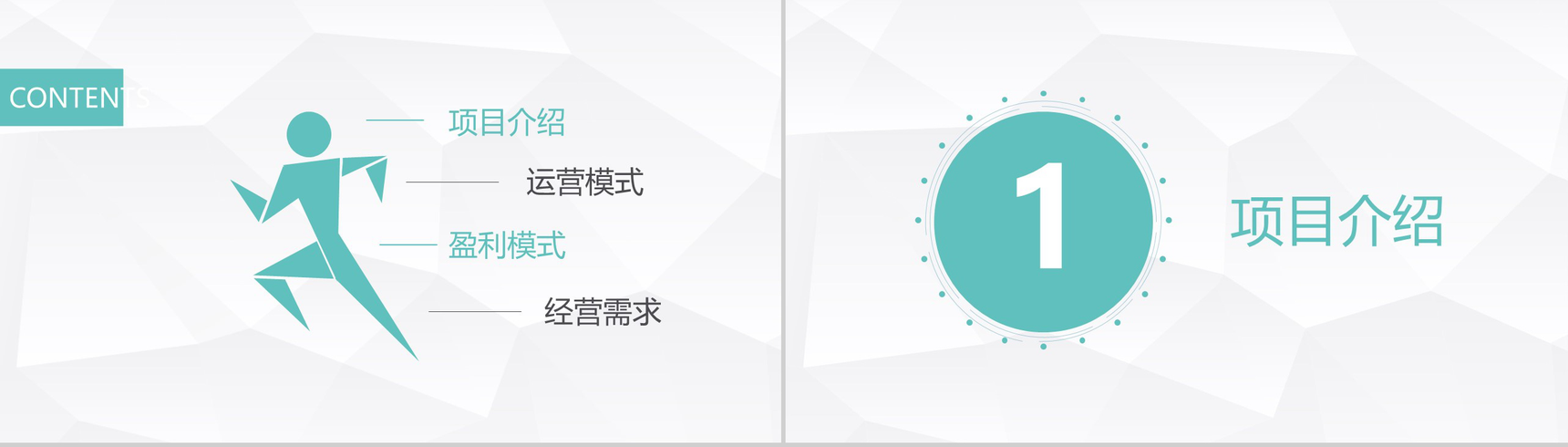 简约极简设计XX咖啡创业运营方案计划书PPT模板-2