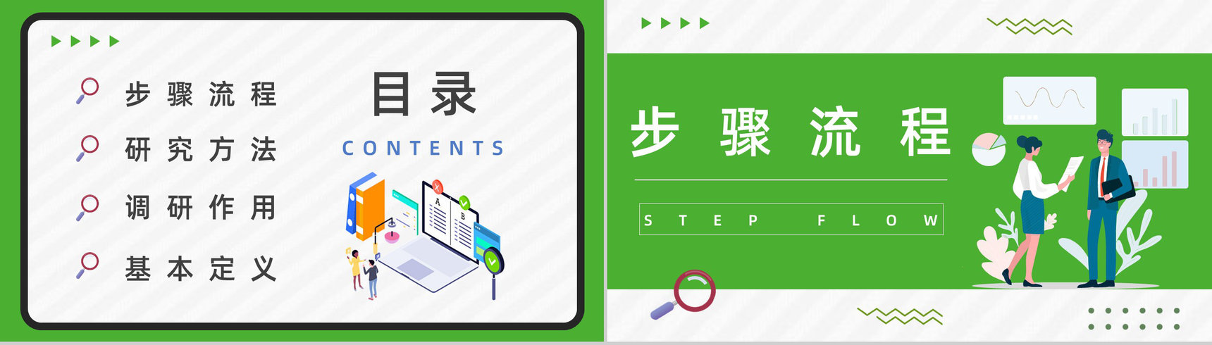 行业市场调研工作项目策划风险预判工作总结计划书PPT模板-2