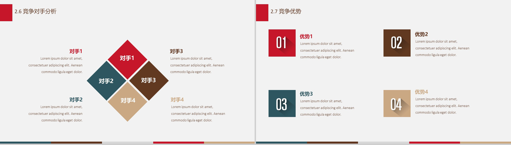 大气商务简约商业计划书PPT模板-9