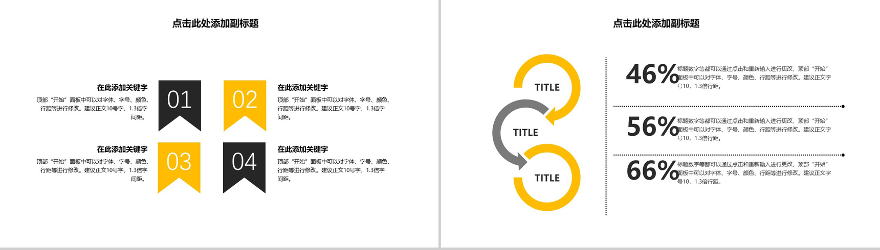 企业项目汇报投资回报市场分析报告PPT模板-3