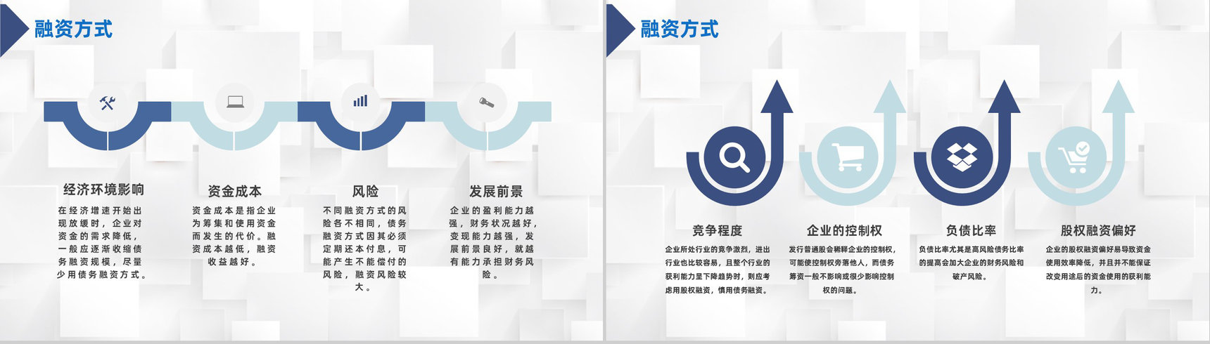 金融企业债权融资计划商业企划书众筹方案PPT模板-8