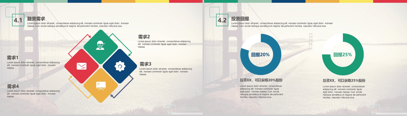 20XX商业计划书企业规划通用PPT模板-11