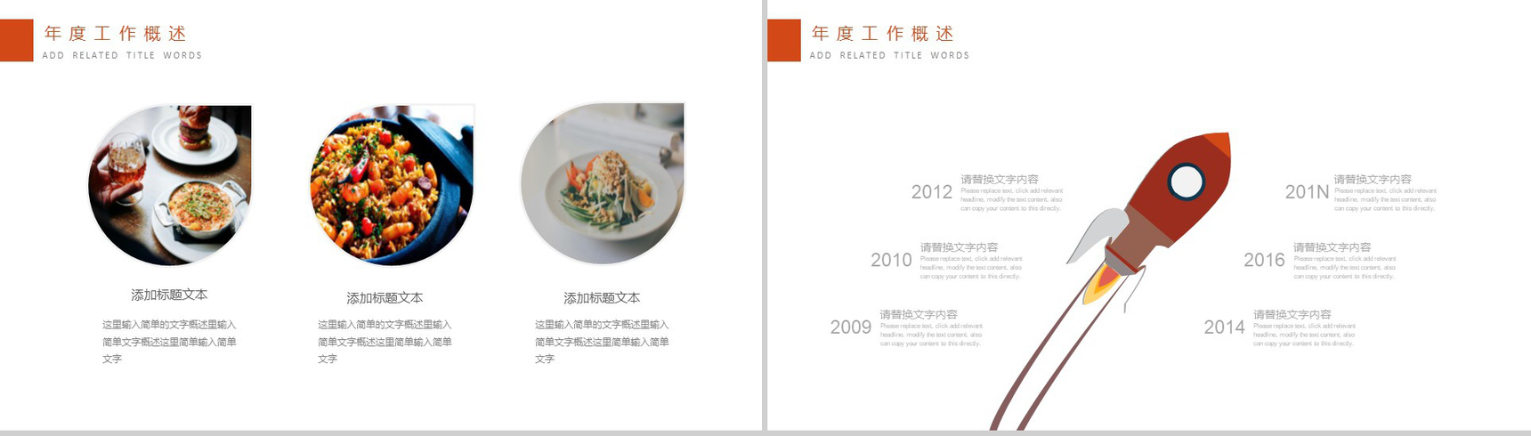 餐饮美食大气西餐美食营销推广策划PPT模板-4