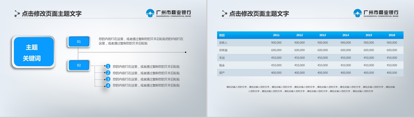 广州银行动态未来计划PPT模板-10