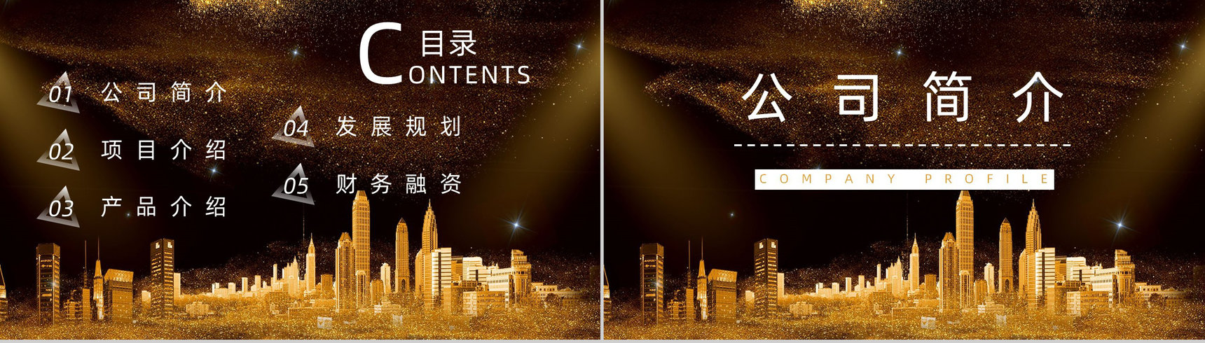 科技创新遇见新未来项目计划书PPT模板-2