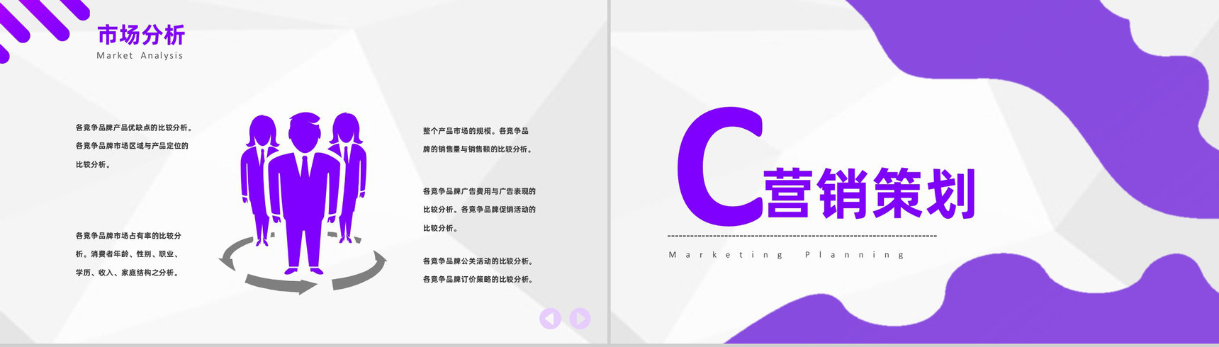 商业宣传案例产品推广工作营销计划书汇报PPT模板-5