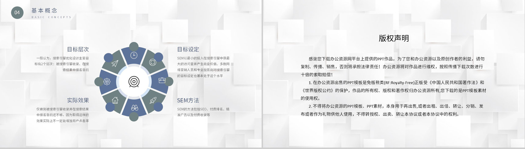 创业团队网站优化培训SEM搜索引擎营销基本概念学习PPT模板-8