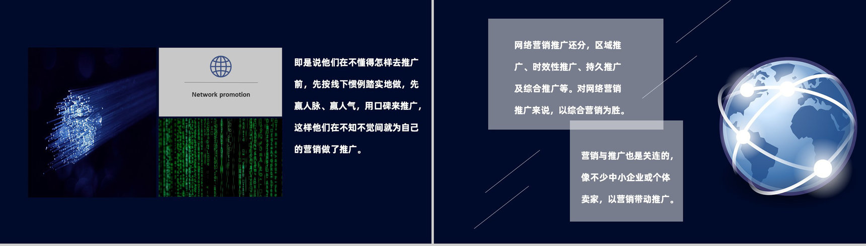 企业网络营销优化推广方案目的总结PPT模板-3