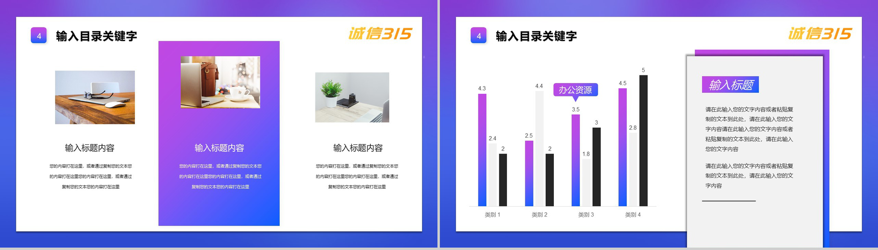 诚信315国际消费者权益日对假货说NOPPT模板-8