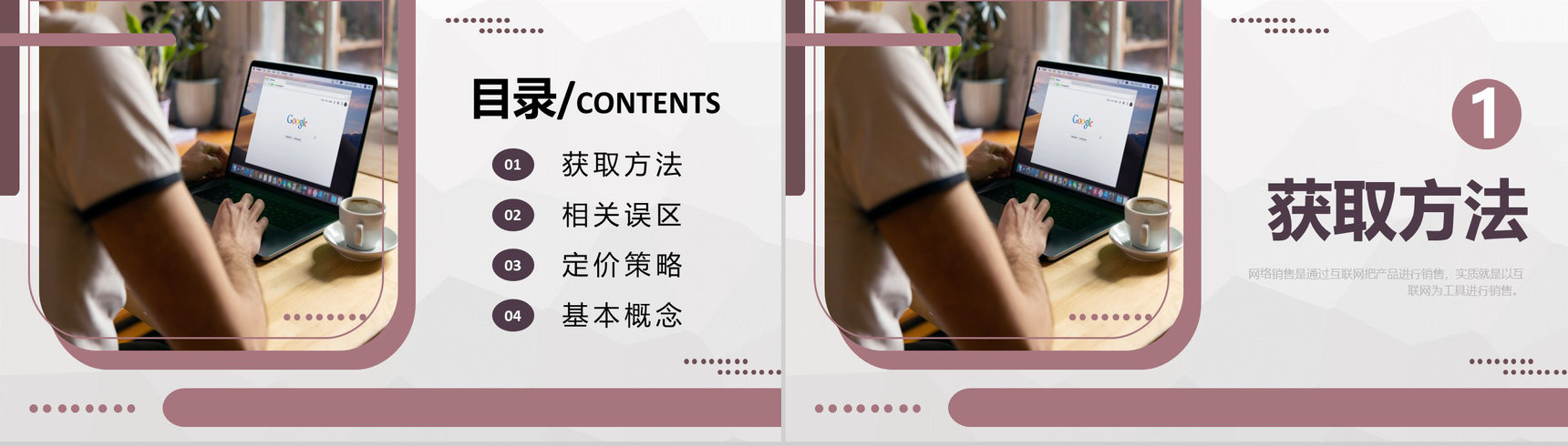 公司互联网产品销售推广策略互联网营销模式介绍PPT模板-2