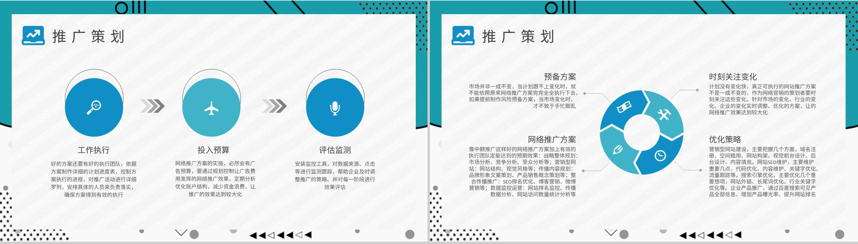 新媒体公司网络推广方案演讲网络营销培训课程学习PPT模板-5