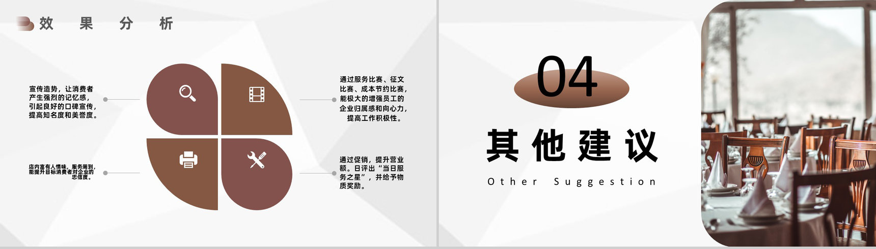 餐饮市场营销计划书与营销宣传方案通用PPT模板-7