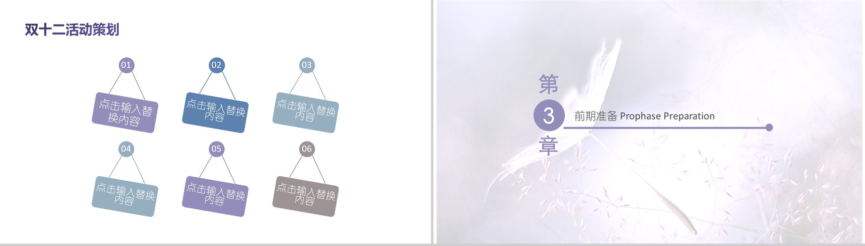 精美高端文艺双十二活动策划方案汇报PPT模板-6
