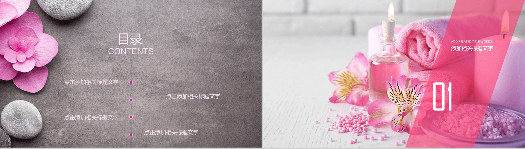 APP微整形SPA会所养生美容院PPT模板-2