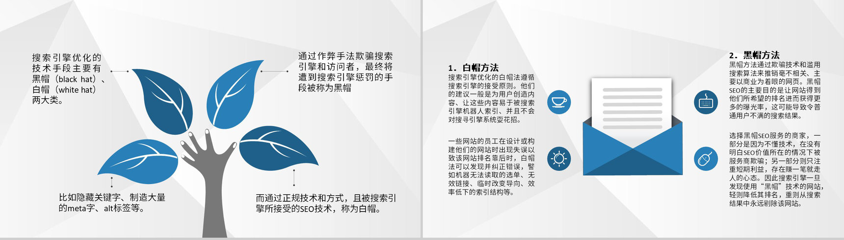 公司网站优化策略总结搜索引擎优化方案汇报PPT模板-3