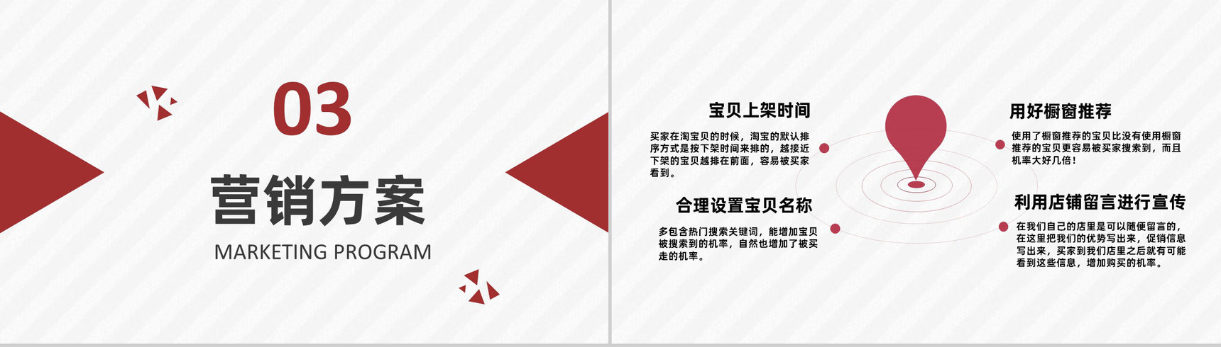 淘宝营销方案及淘宝商品促销推广培训专用PPT模板-6