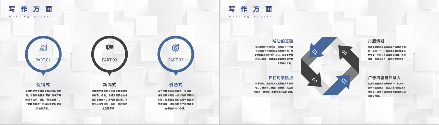 微信公众号网络营销软文及新媒体文案推广营销PPT模板-8