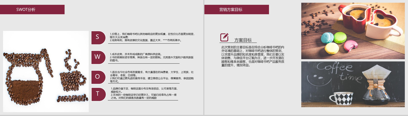简约微粒体咖啡书吧创业市场数字化整合营销策划PPT模板-8