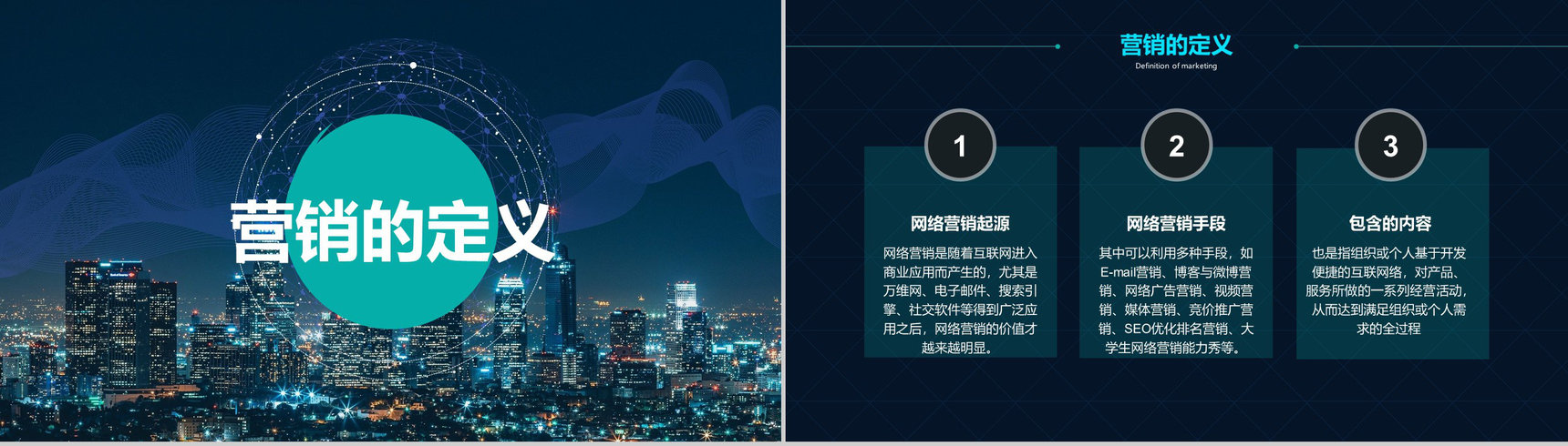 互联网行业网络营销案例分析整合营销案例教育培训PPT模板-4