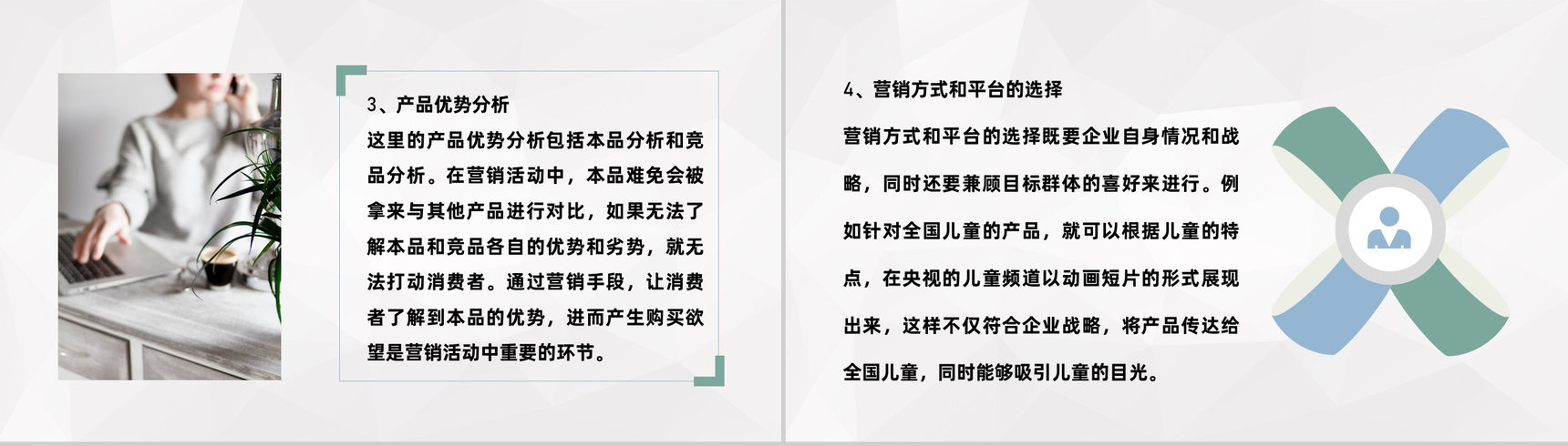 互联网行业公司网络营销策略分析广告策略模式总结PPT模板-3