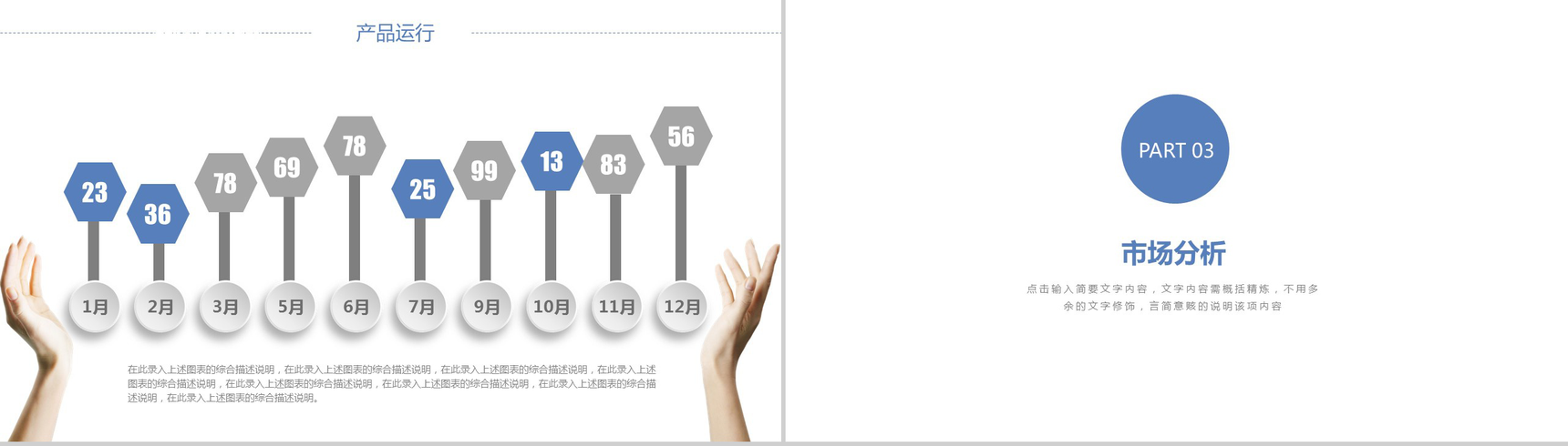 大气简约房地产行业营销方案项目介绍PPT模板-7