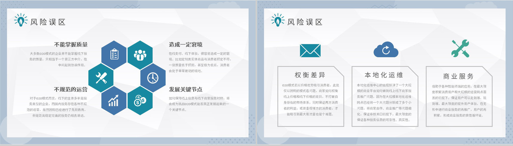 O2O营销模式的优势电子商务案例电商PPT模板-6