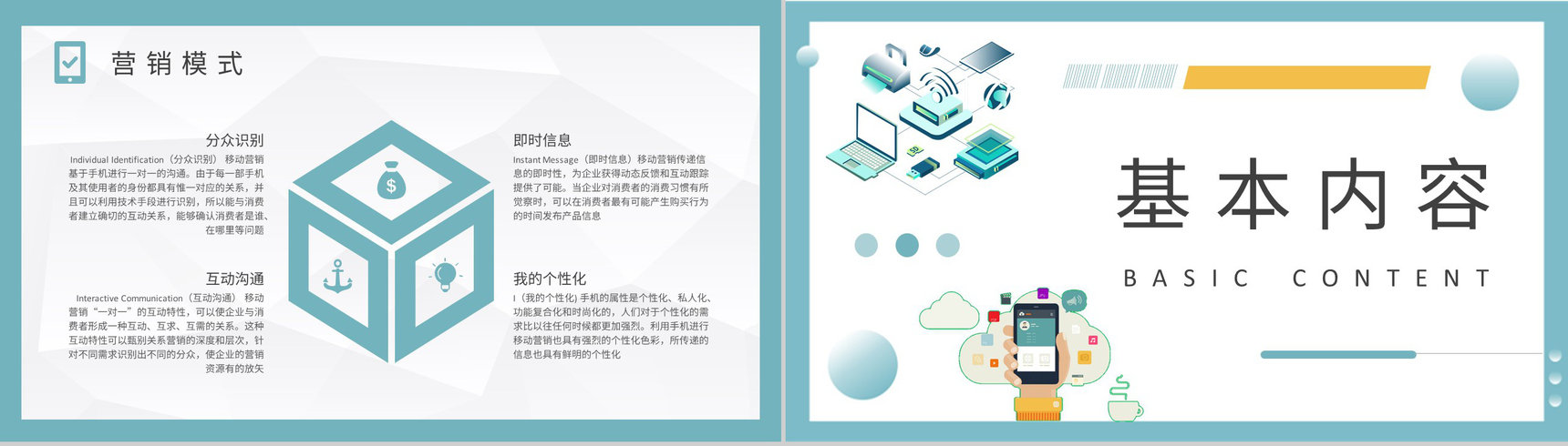 互联网行业公司数据营销计划移动互联网营销方案汇报PPT模板-6