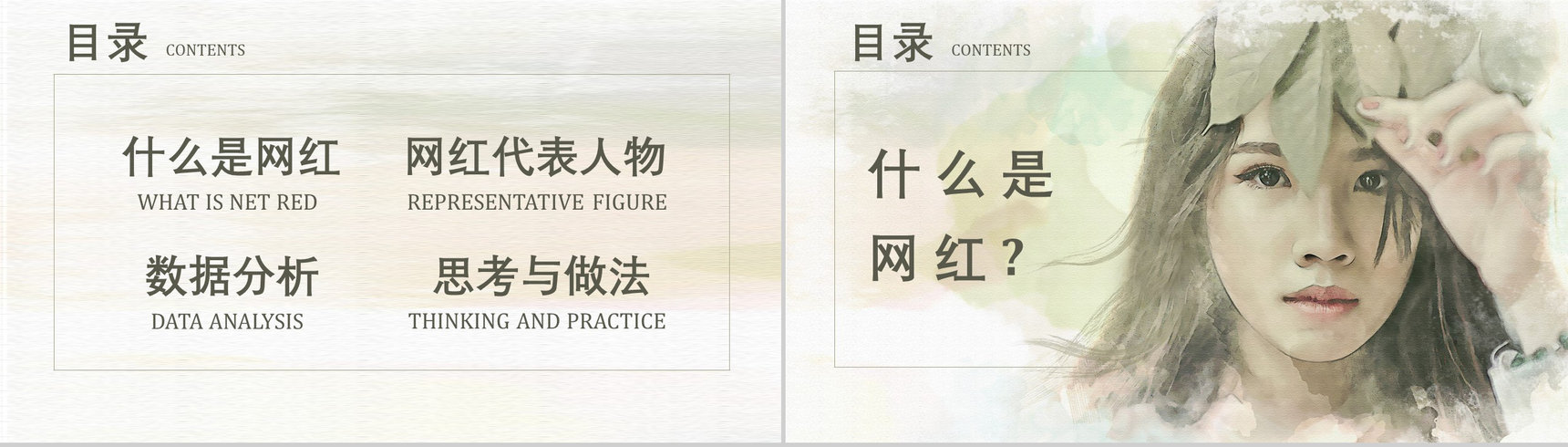 网红经济现象的运营模式利弊优势与劣势PPT模板-2