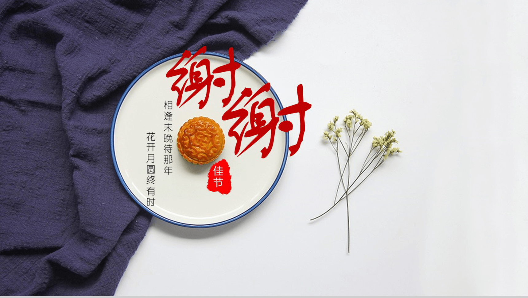 时尚商务简洁中秋佳节月饼宣传营销策划书PPT模板-13