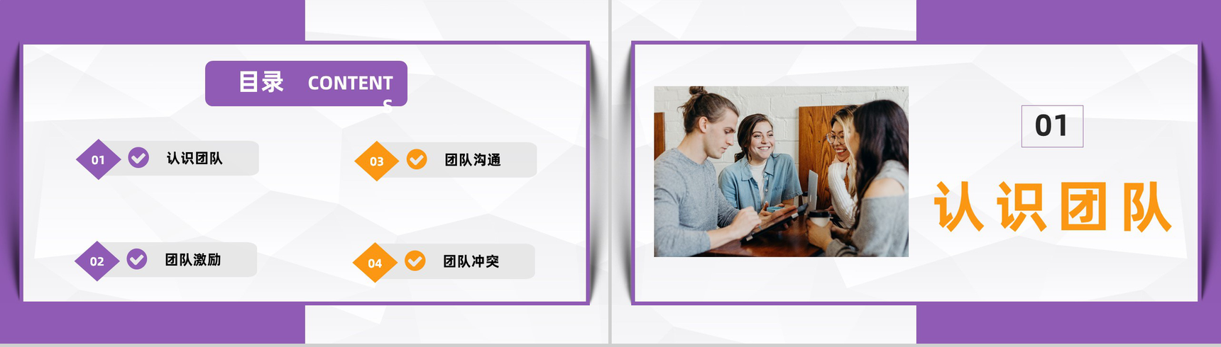 大学生创业项目合作团队成员介绍团队建设合作宣传演讲PPT模板-2