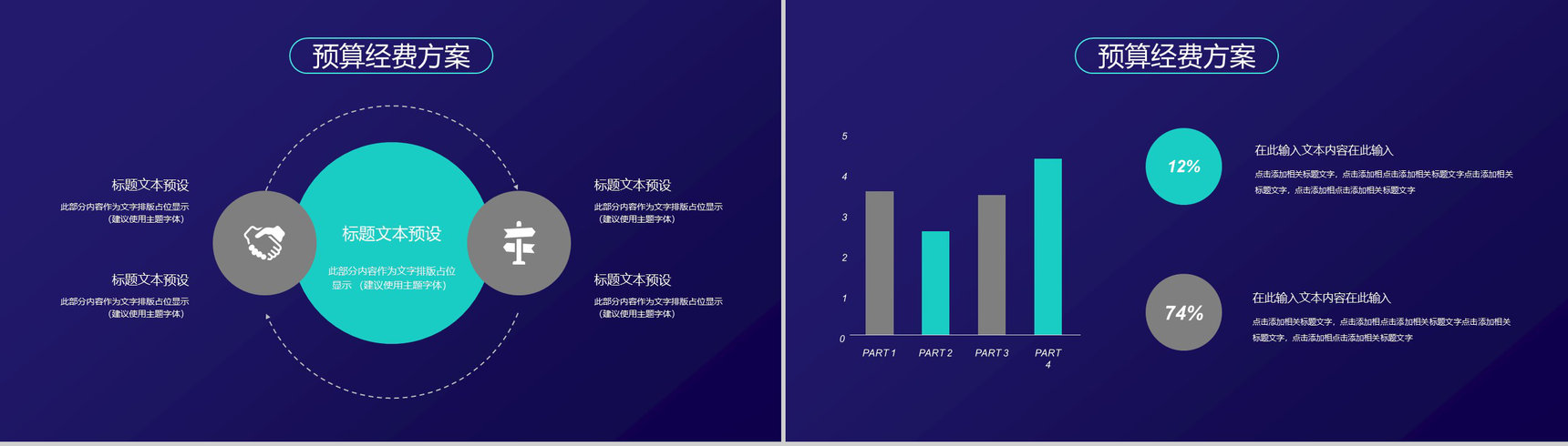 互联网时代信息科技工作汇报总结电子商务营销策划PPT模板-7