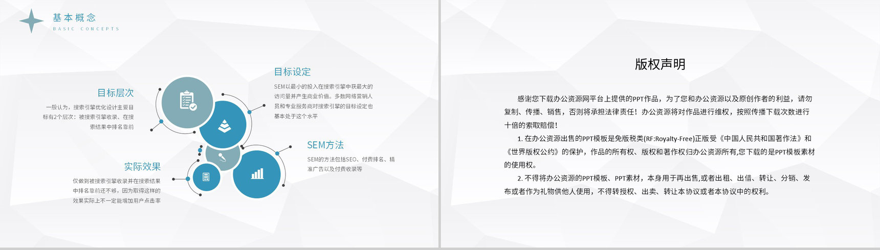 运营团队SEM搜索引擎营销原理网站竞价推广方法培训PPT模板-8