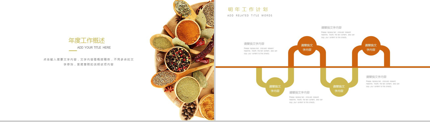 简洁简约食品调味剂宣传策划汇报新年计划PPT模板-10