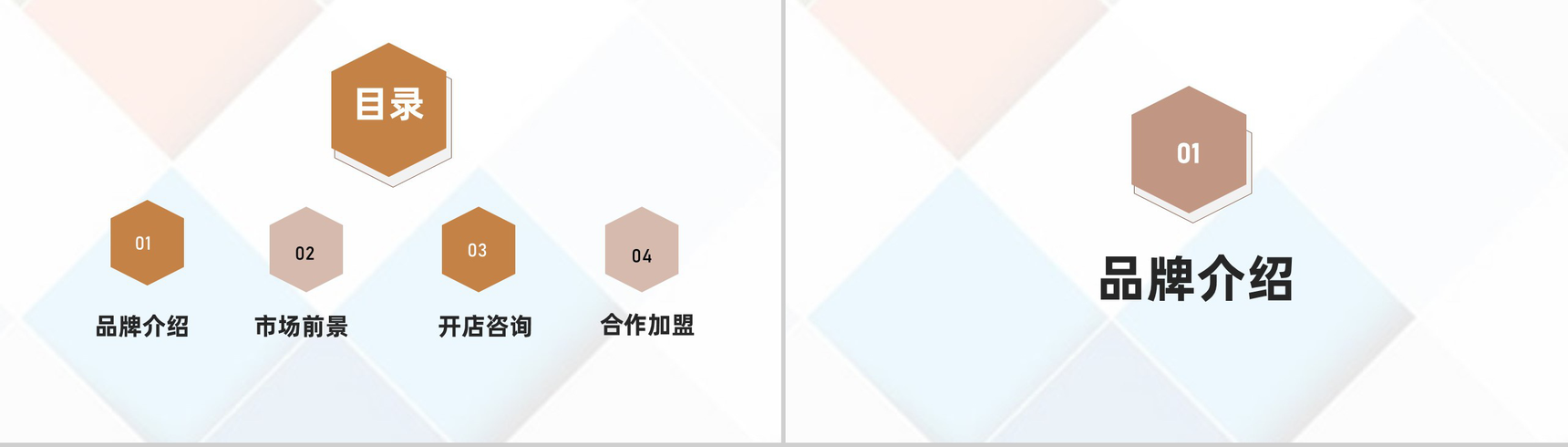 上海餐饮行业招商宣传方案推广介绍投资融资专用PPT模板-2