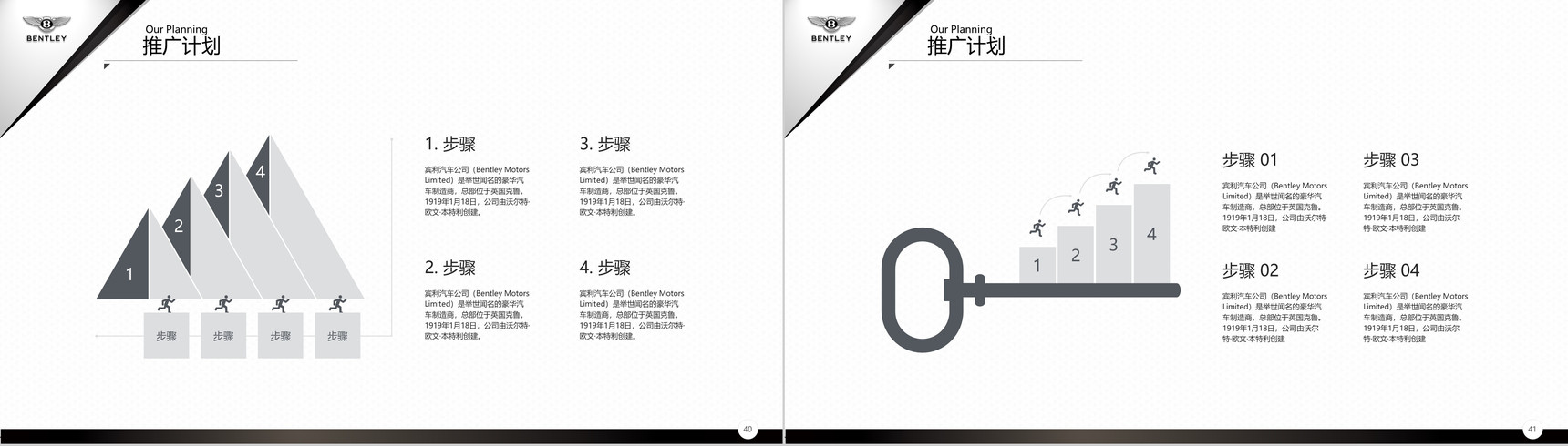 宾利汽车品牌介绍汽车营销PPT模板-21