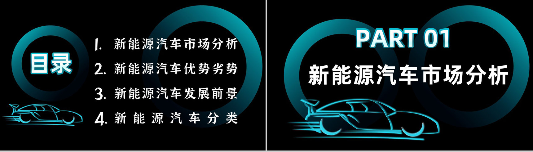 新能源汽车的发展现状优点缺点市场分析发展前景及趋势优劣势PPT模板-2