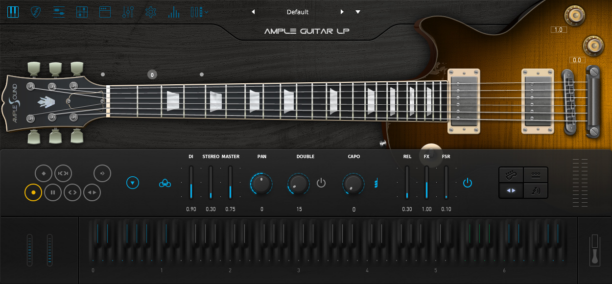 Ample Sound Ample Guitar LP v4.0.0 音乐插件Win版