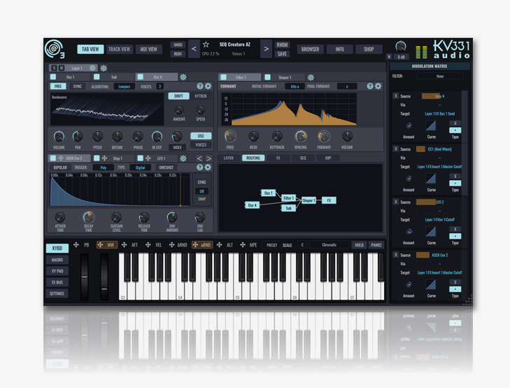 KV331 Audio SynthMaster v3.4.5 音乐插件win版