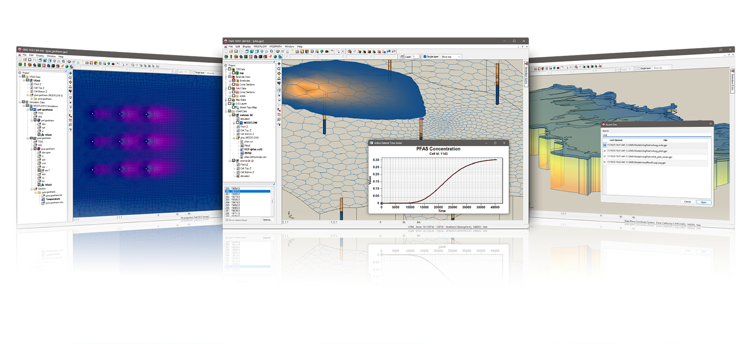 Aquaveo Groundwater Modeling System (GMS) 10.9.2 Win版