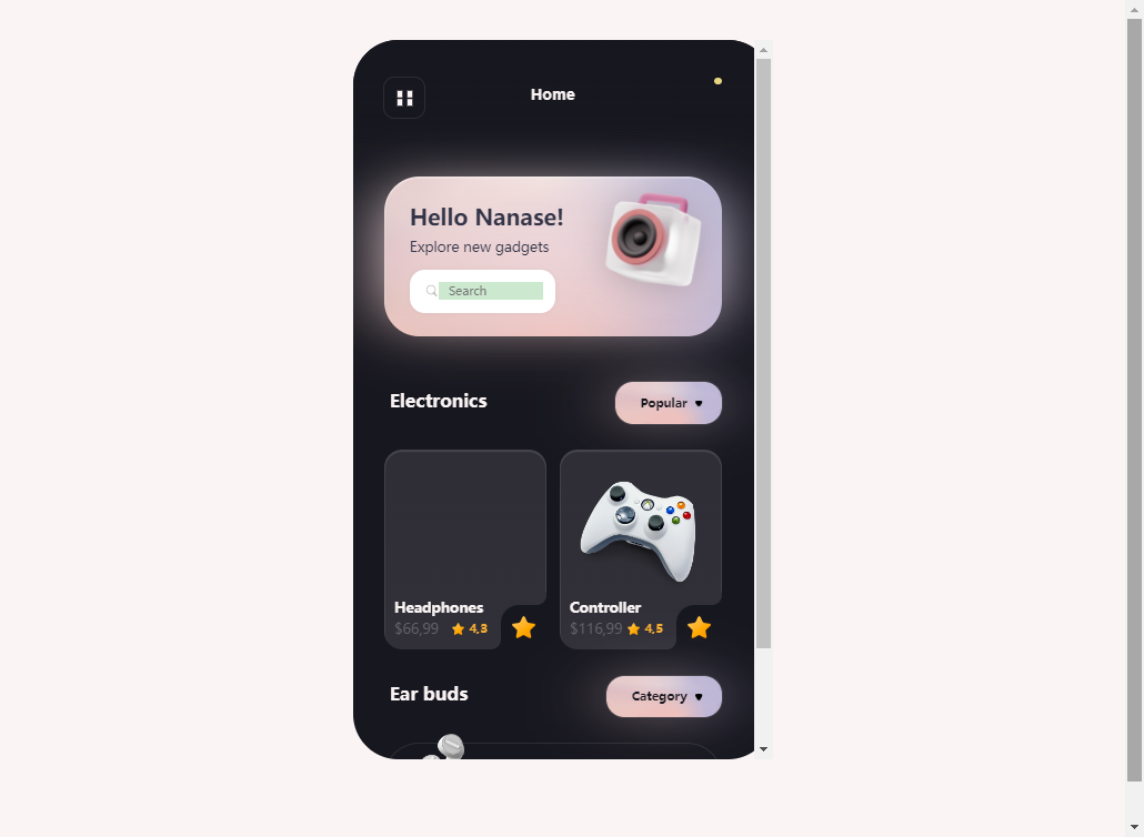 商店ui设计，app概念模型参考