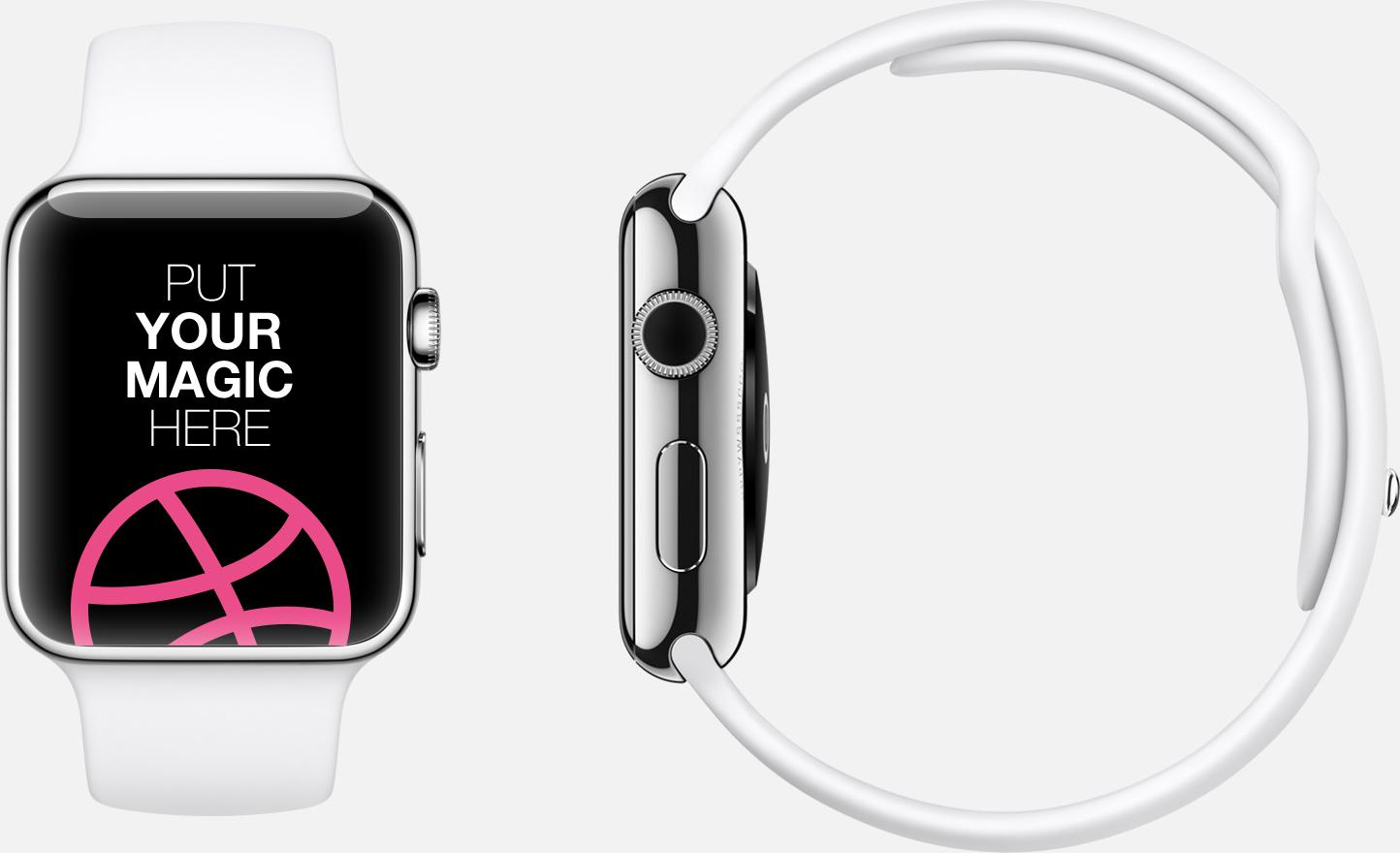 多款AppleWatch ui手表设计psd分层素材下载